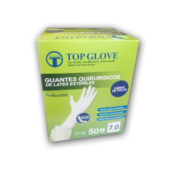 Guante Esteril Top Glove Talla 6.0 1 Par