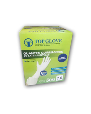 Guante Esteril Top Glove Talla 6.0 1 Par