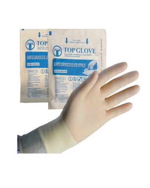 Guante Esteril Top Glove Talla 7.5 1 Par   VENCE 08/2026