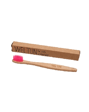 Cepillo de Dientes Bambu Mediano Niño/a Weltun