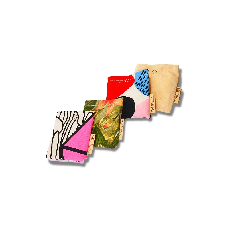 Petalos Desmaquillantes Reutilizables con Estuche Weltun