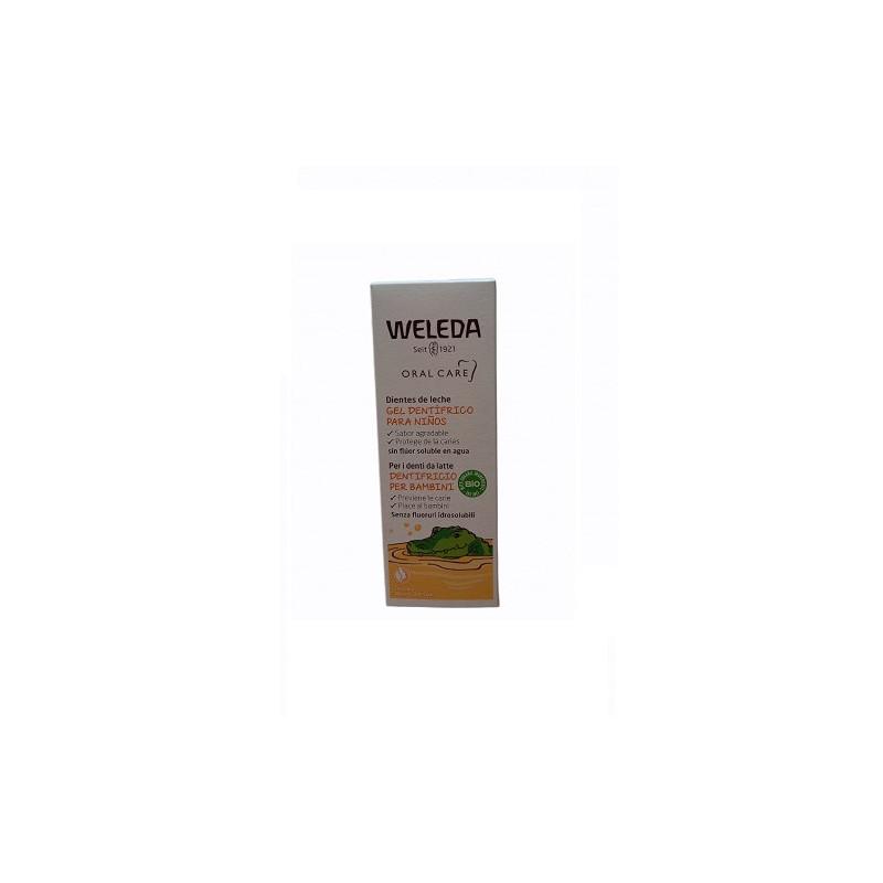 Gel Dentifrico Para Niños 50 ml  Weleda