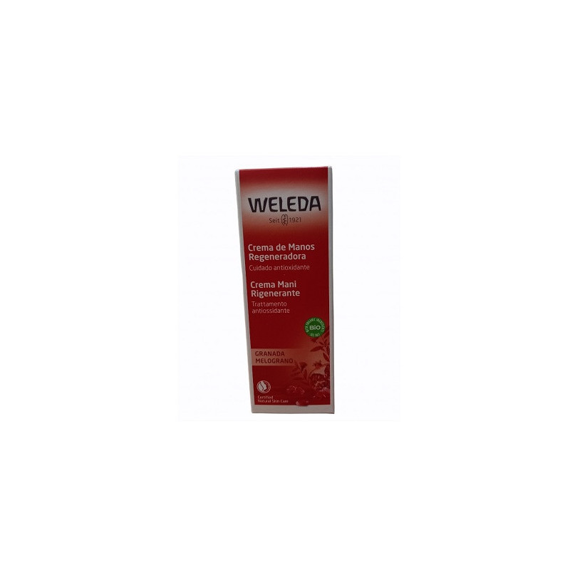 Crema De Manos Regeneradora De Granada 50 Ml Weleda