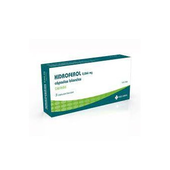 Hidroferol 0.266 mg x 3 capsulas blandas