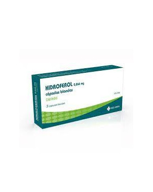 Hidroferol 0.266 mg x 3 capsulas blandas