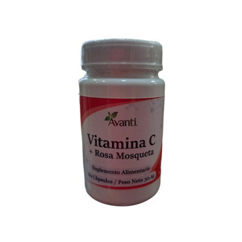 Vitamina C + Rosa Mosqueta 60 capsulas Avanti
