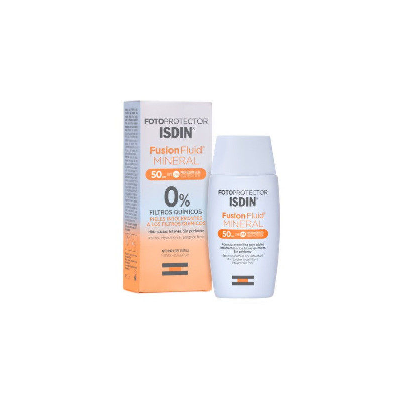 Isdin Fotoprotector Fusion Fluid Mineral SPF50 50 Ml