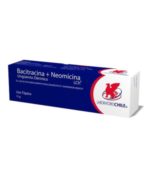 Bacitracina con Neomicina unguento 15 gramos