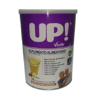 Vivalite Up Suplemento Vainilla Caramelo 900 Gr