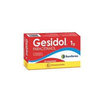 Gesidol 1 g x 20 comprimidos