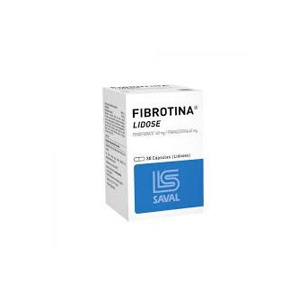 Fibrotina Lidose 160/40 mg 30 capsulas