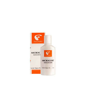 Microcort loción tópica 1% 100 g