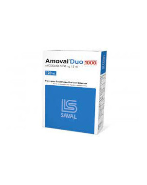 Amoval Duo 1000 1000mg/5ml 120 ml