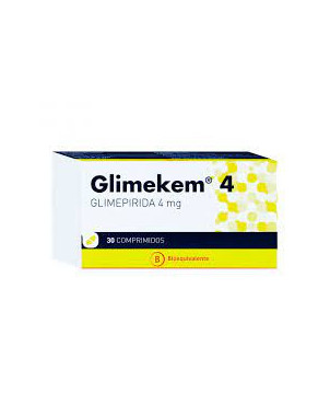 Glimekem 4 mg 30 comp