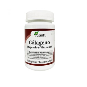 Colageno Magnesio y Vitamina C 90 caps. Avanti