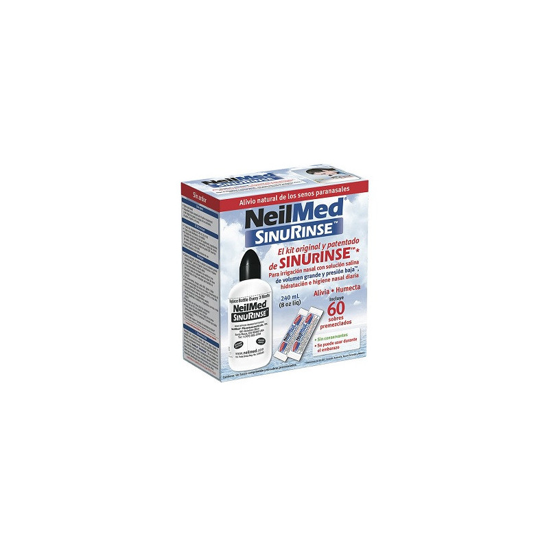 Sinus Rinse Kit Original 60 sobres premezclados