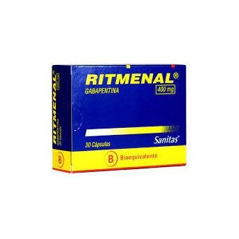Ritmenal 400 Mg 30 Capsulas