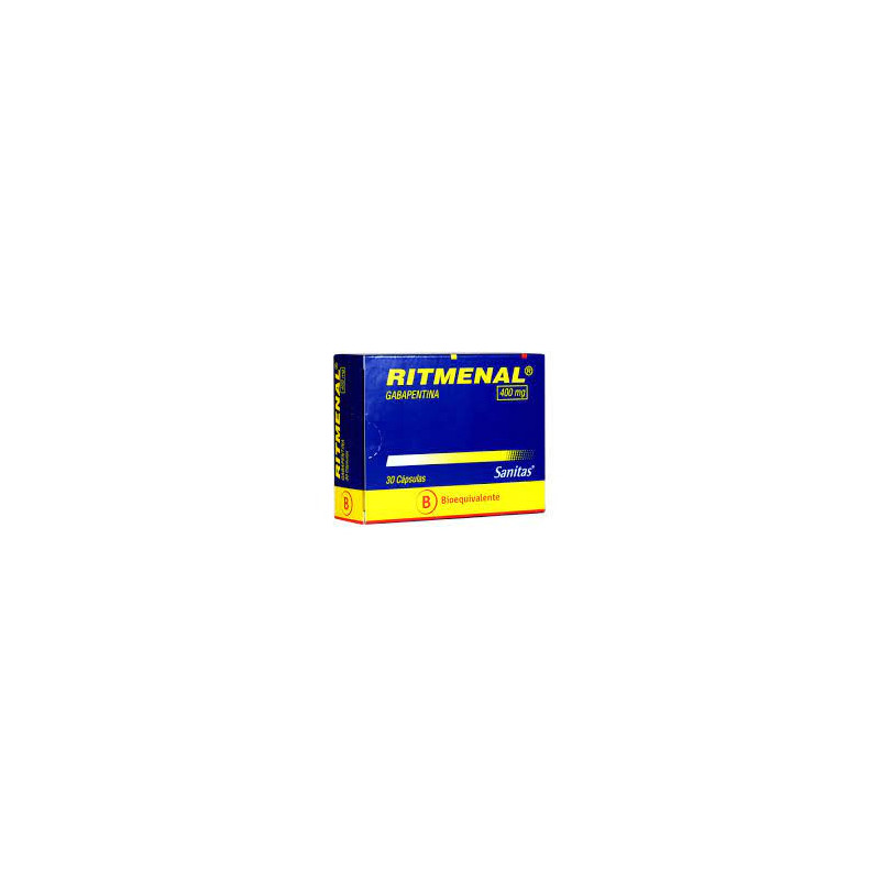 Ritmenal 400 Mg 30 Capsulas