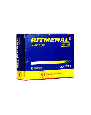Ritmenal 400 Mg 30 Capsulas