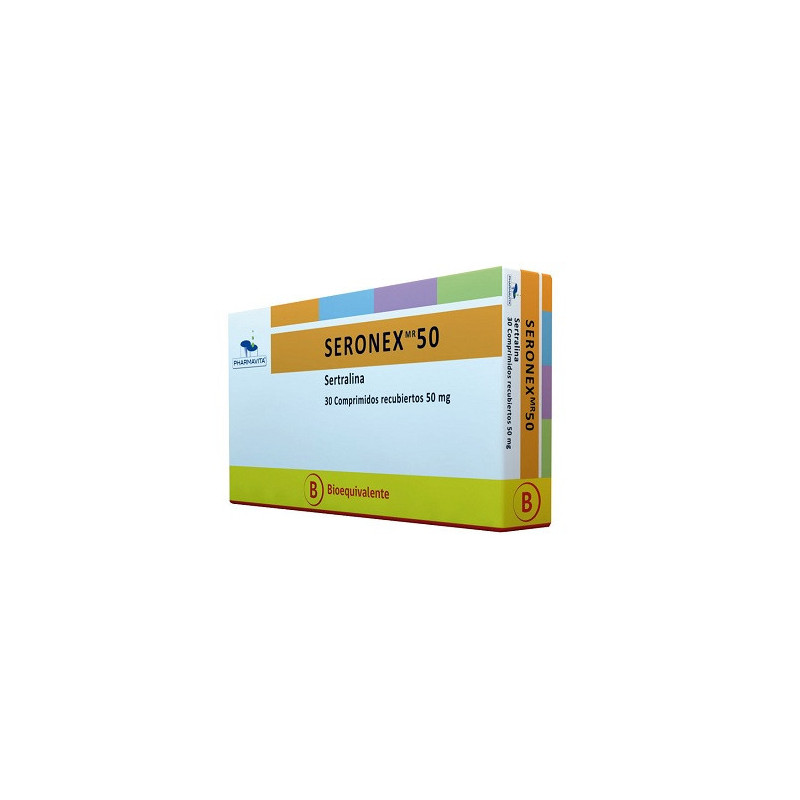 Seronex 50 mg 30 comprimidos