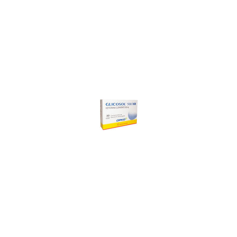 Glicosol XR 500 mg x 30 comp LP