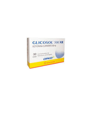Glicosol XR 500 mg x 30 comp LP