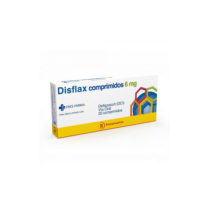 Disflax 6 mg 20 comprimidos