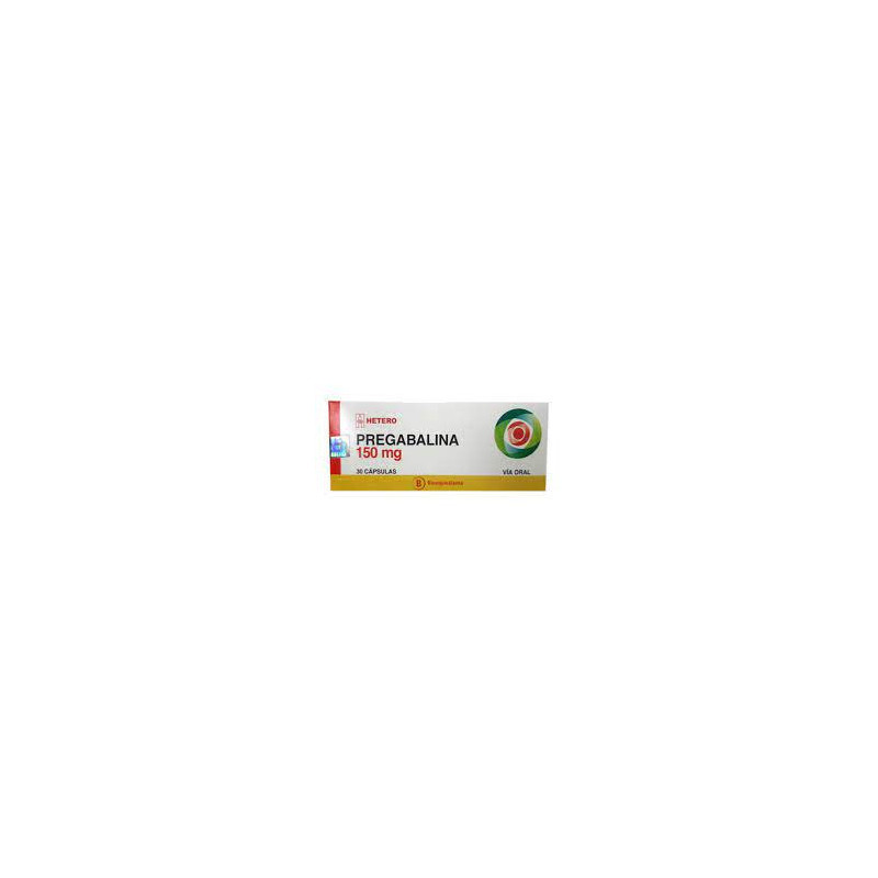 Pregabalina 150 mg x 30 cápsulas