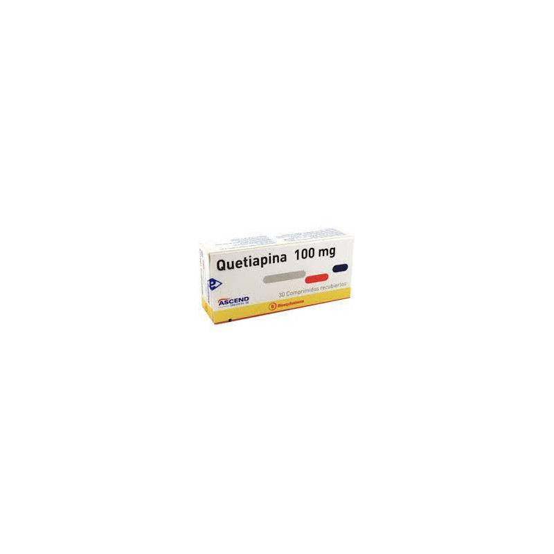 Quetiapina 100 mg x 30 comp Ascend