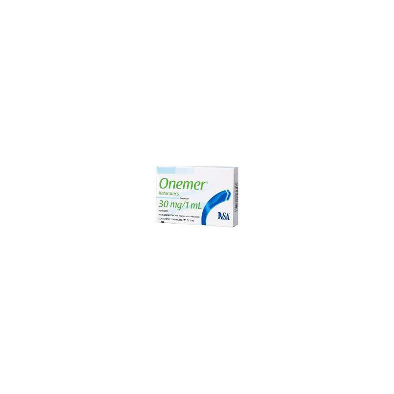 Onemer 30mg/1ml x 3 ampollas