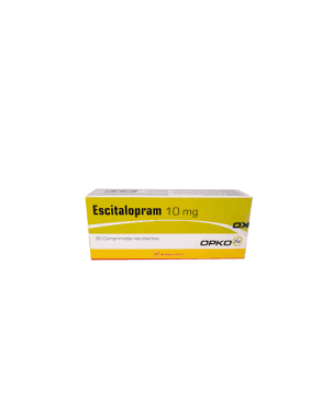 Escitalopran 10 mg  30 comp recubiertos