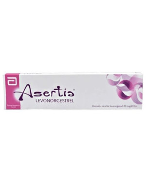 Asertia DIU 20 mcg/24 hrs 1 unidad (Ley Cenabast)  VENCE 08/2026   STOCK 1