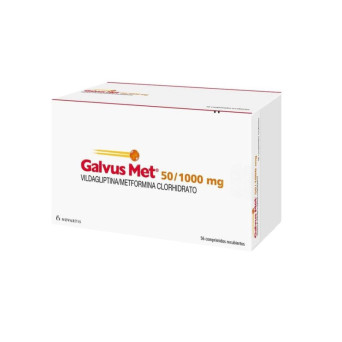 Galvus Met 50/1000 mg 56 comprimidos