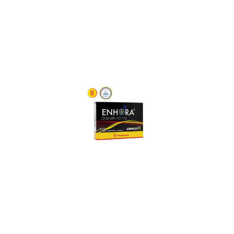 Enhora 50 mg 10 comp Sildenafil Opko