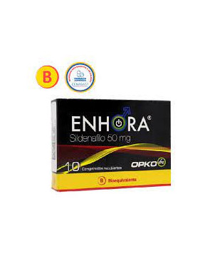 Enhora 50 mg 10 comp Sildenafil Opko