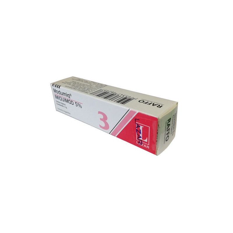 Modumiq 5% 3 gramos