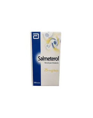 Salmeterol 25 mcg/dosis 120 dosis