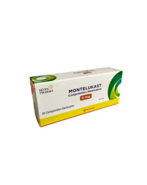 Montelukast 5 mg 30 comprimidos masticables