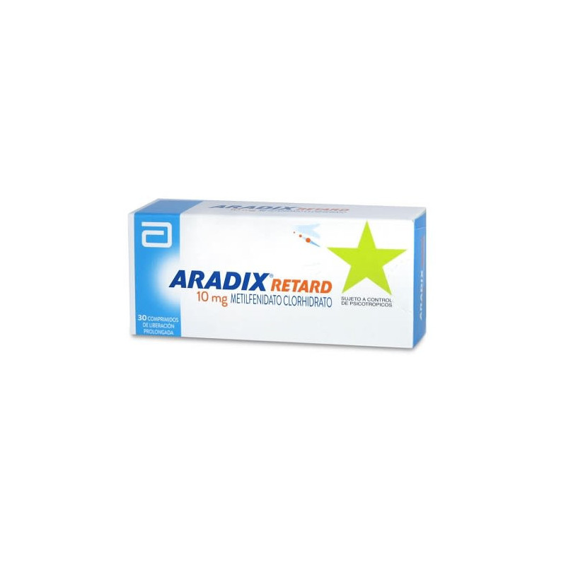 Aradix Retard 10 mg 30 comprimidos LP