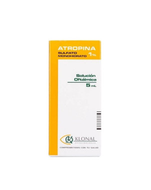 Atropina 1% 5 mL