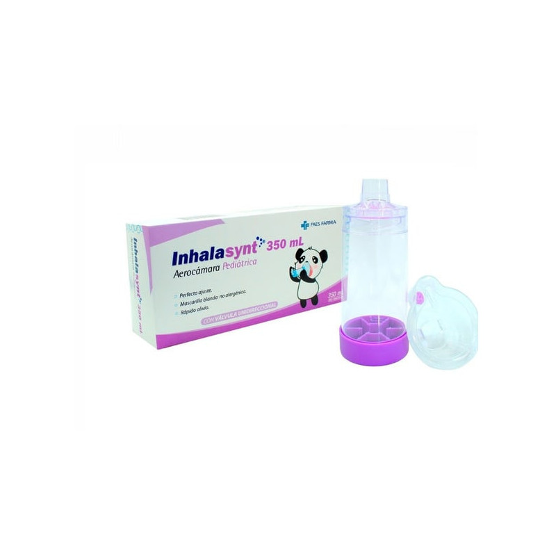 Aerocamara Pediatrica Inhalasynt  350 ml 6-10 Años