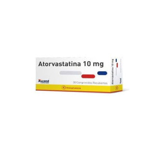 Atorvastatina 10 mg 30 Comp Lab Ascend