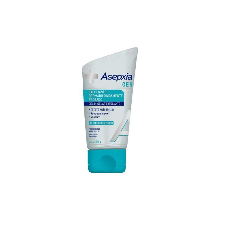 Asepxia Gen Gel Micelar Exfoliante 100 Gr