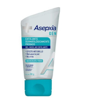 Asepxia Gen Gel Micelar Exfoliante 100 Gr