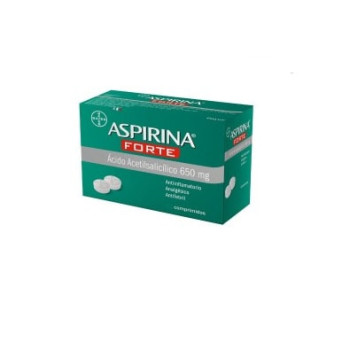 Aspirina Forte 650 Mg  x 10 Comprimidos (Tira)