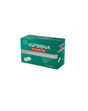Aspirina Forte 650 Mg  x 10 Comprimidos (Tira)