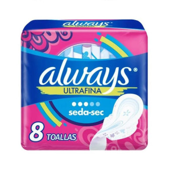Always Ultrafina 8 Unid