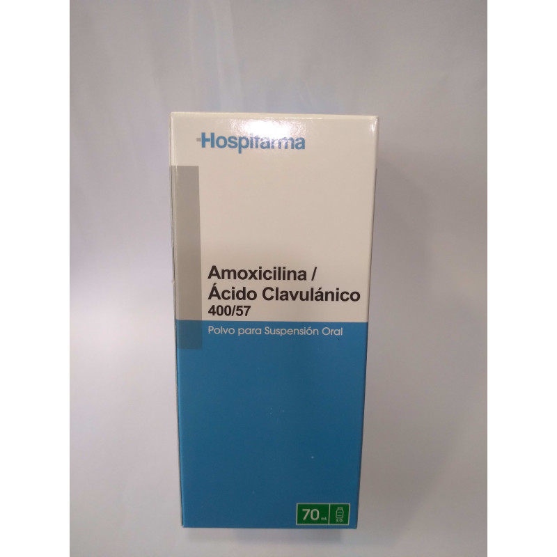 Amoxicilina/Acido Clavulanico 400mg/57mg 70 ml