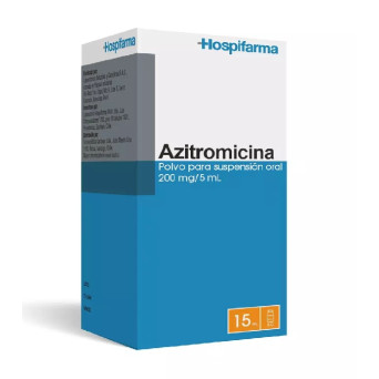 Azitromicina 200mg/5ml 15 ml