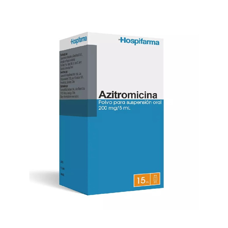 Azitromicina 200mg/5ml 15 ml